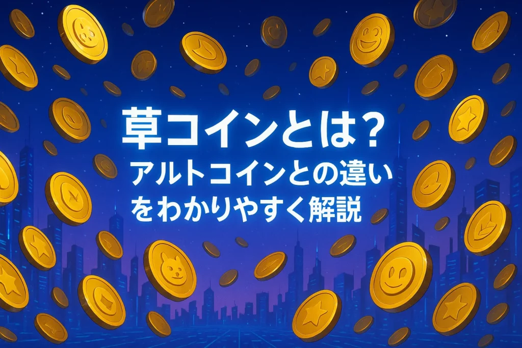 草コインとは?アルトコインとの違いをわかりやすく解説