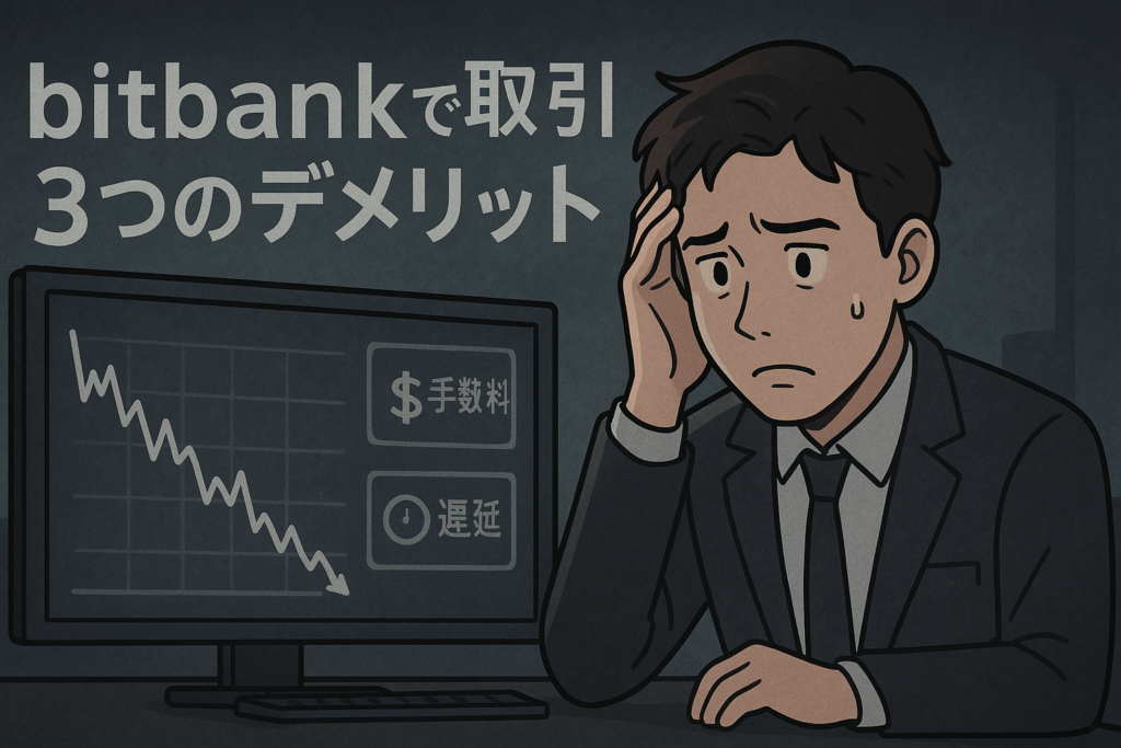 bitbankで取引する3つのデメリット