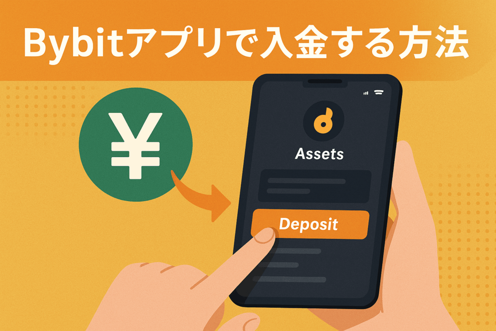 Bybitアプリで入金する方法