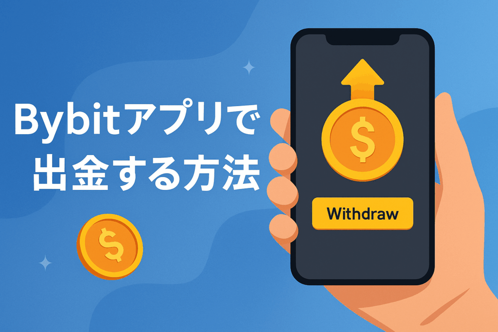 Bybitアプリで出金する方法