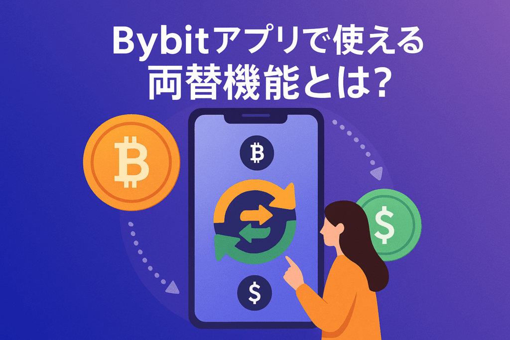 Bybitアプリで使える両替機能とは?