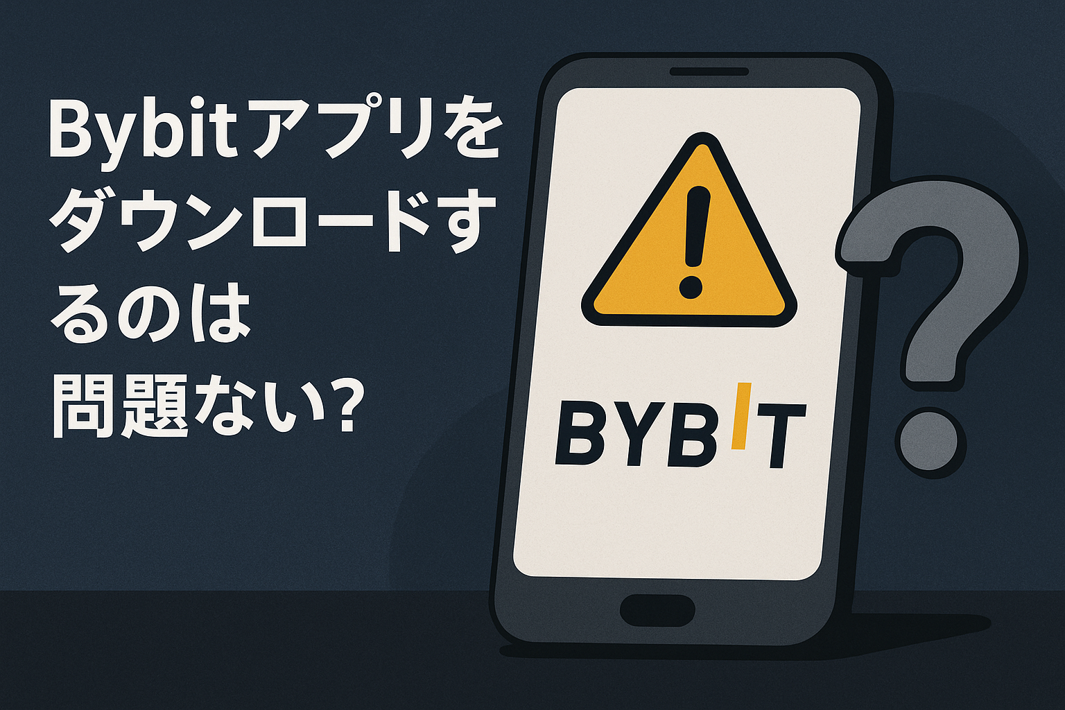 Bybitアプリをダウンロードするのは問題ない?